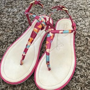 Clark’s Pink Women’s Shoes Sandals
